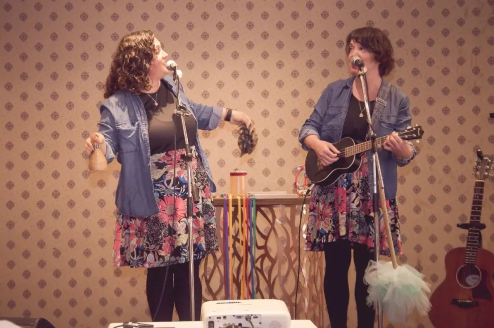 Las artistas llegarán este miércoles a Roca. Foto gentileza