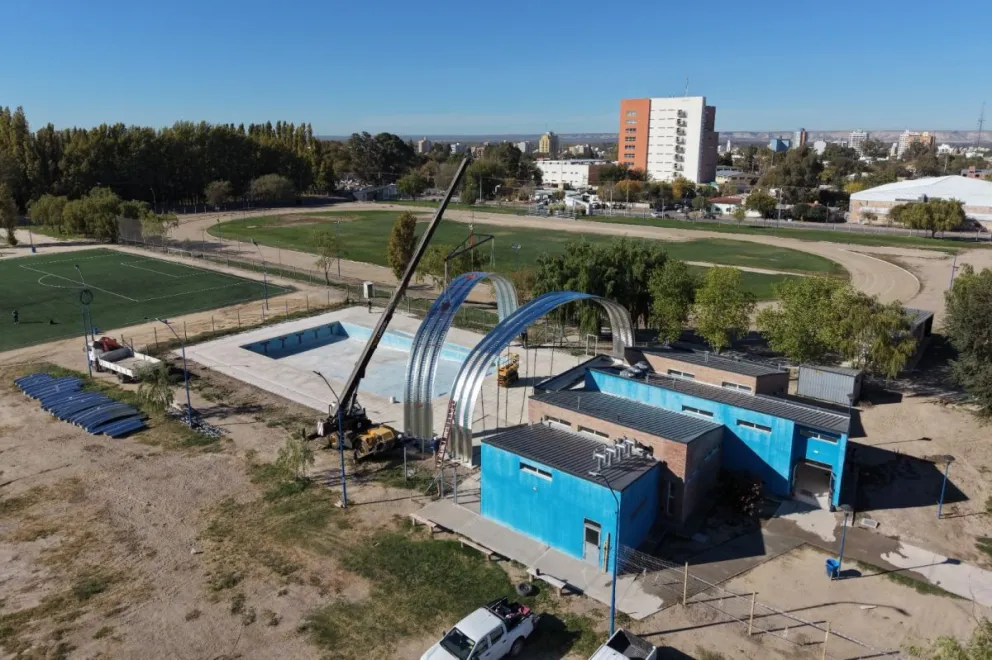 La obra permitirá actividades durante todo el año. Foto gentileza municipio de Roca 