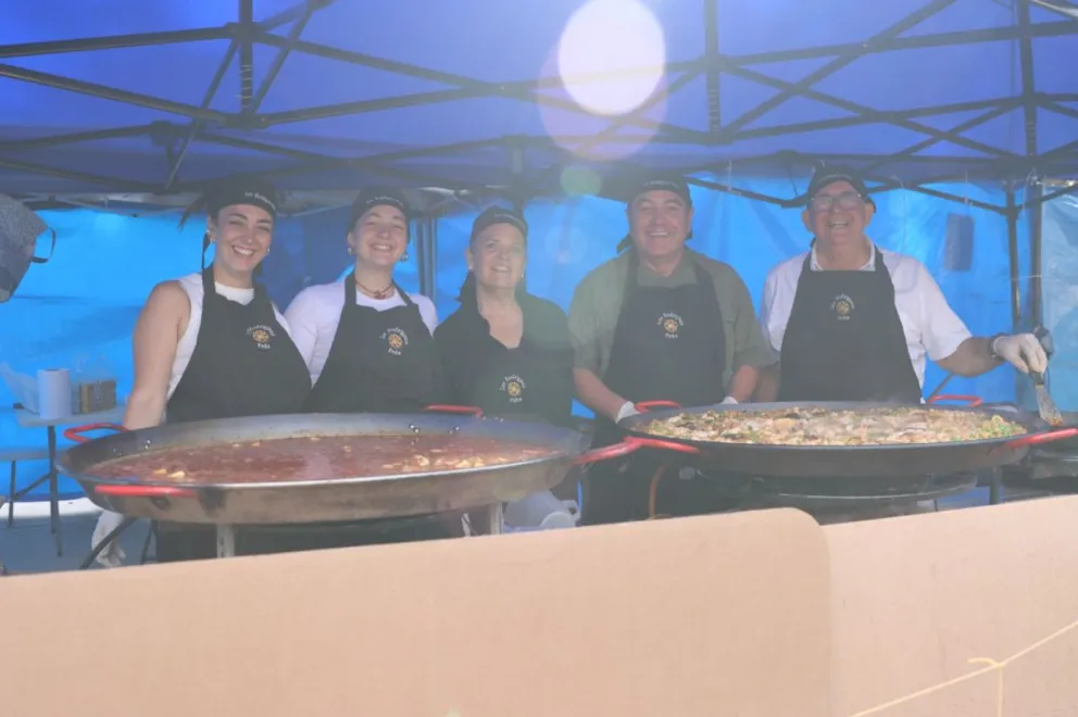 El stand ganador fue uno que llegó desde Roca. "Los Rodríguez" ya habían salido campeones y este año nuevamente repitieron el primer puesto. Foto Tania Domenicucci-ANR