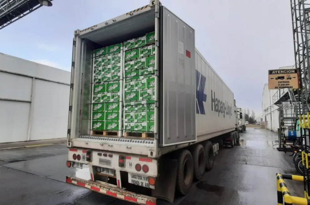 La paralizaci&oacute;n de estos 110 camiones representa un golpe directo a la cadena productiva regional. Foto: gentileza