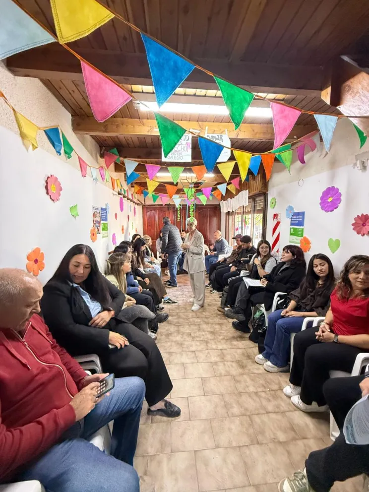 La jornada se realizó esta mañana en Roca. Foto Gentileza