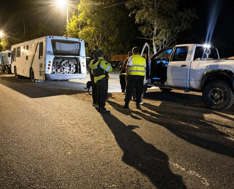 Personal del Destacamento de Seguridad Vial Paso Córdoba llevó adelante los procedimientos. Foto gentileza