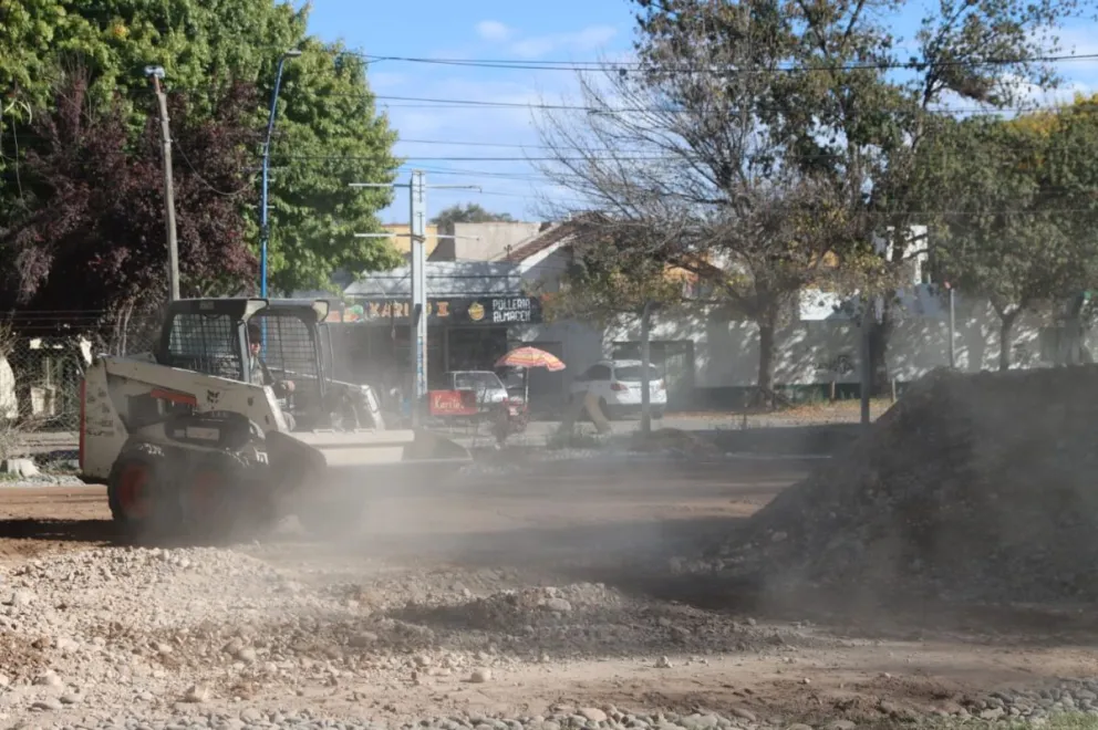La Facultad de Lenguas avanza en la construcción de sus primeras aulas propias dentro del predio universitario de calle Mendoza. Foto Tania Domenicucci-ANR
