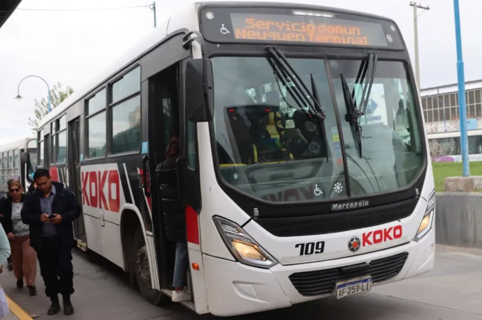 La mujer permanece internada en Roca tras el violento impacto dentro del colectivo. Su familia ya realizó la denuncia contra la empresa, que no dio respuestas. Foto Tania Domenicucci-ANR