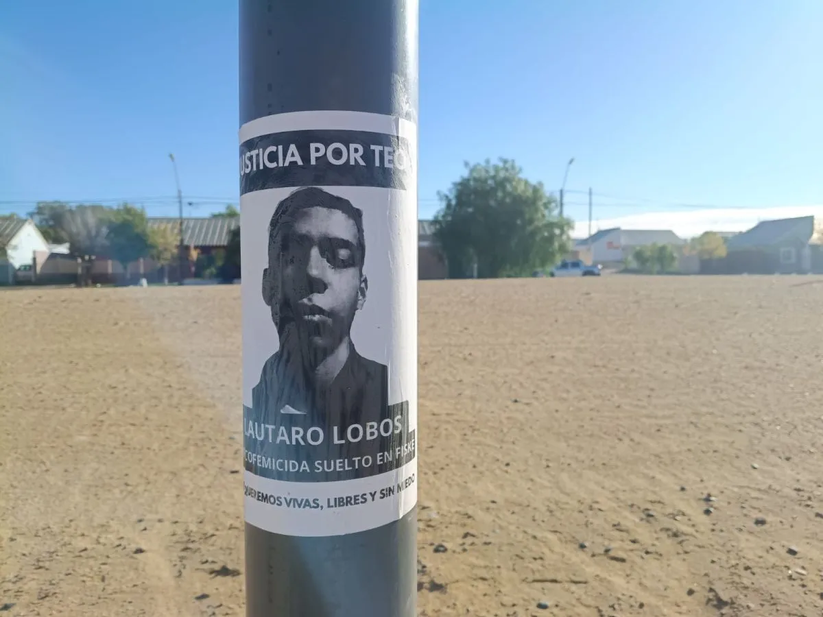 El pedido de justicia se encuentra en varios puntos de Roca. Foto: ANR