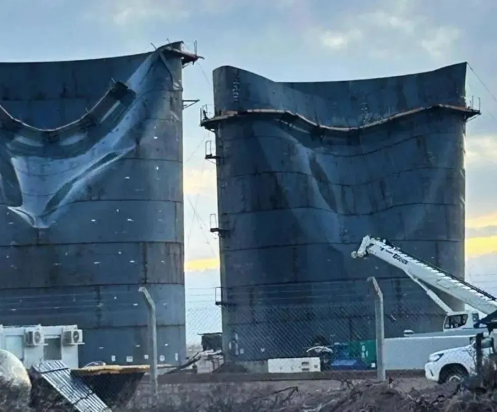 No hubo heridos y ya avanzan las tareas de reparación. Foto: Gentileza. 