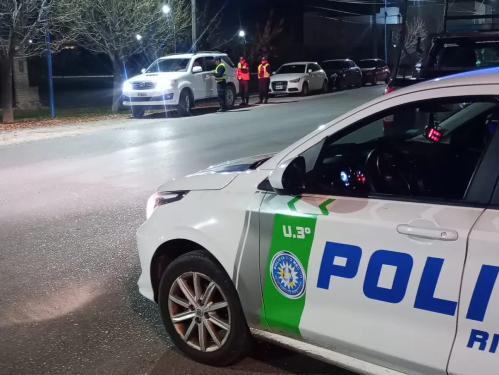 El operativo fue realizado por personal de la Comisaría Tercera en Roca. Foto archivo 