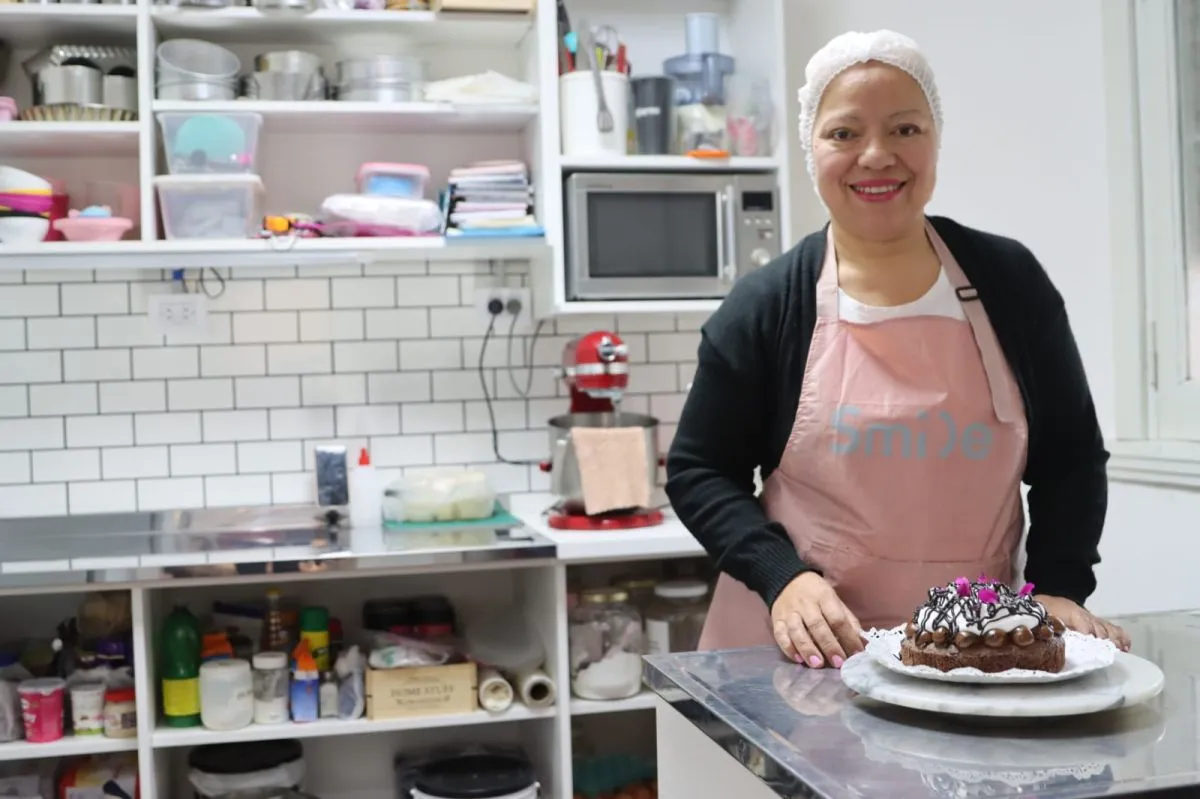 De su paso por Cocinas Comunitarias a la cocina de sus propio negocio. Foto: Tania Domenicucci