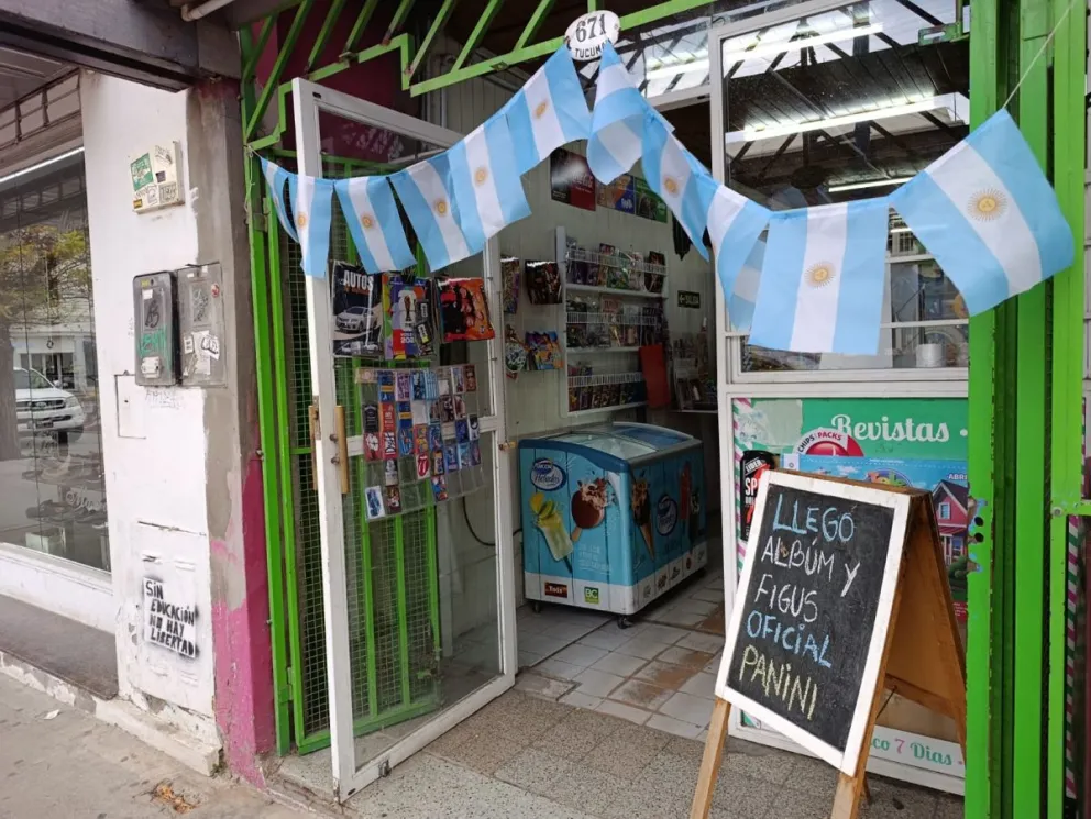 La llegada del álbum fue anunciada en todos los kioscos y a los pocos días, quedaron agotados. Foto: Tania Domenicucci