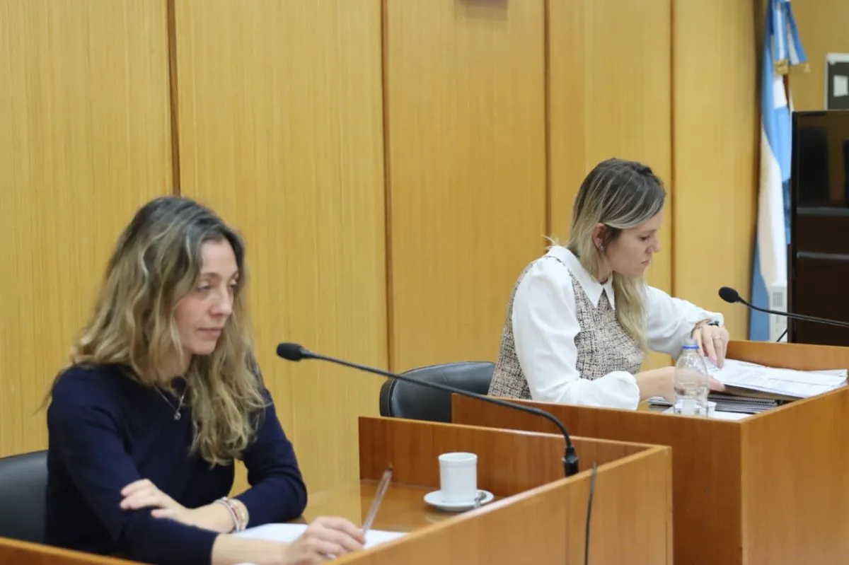 Las fiscales Bel&eacute;n Calarco y Vanesa Giardina sostuvieron que el ataque fue previamente acordado y que la acusaci&oacute;n se apoya en testigos, c&aacute;maras y pericias. Foto: Tania Domenicucci