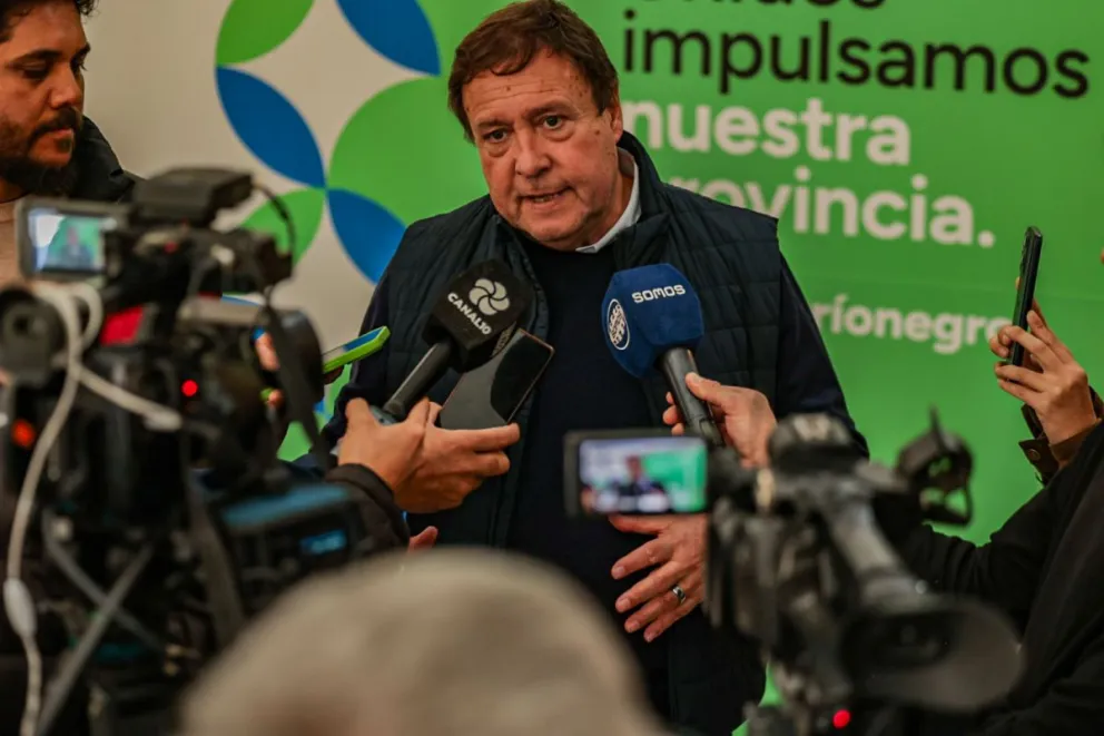 Weretilneck habló de sumarse a una "gran propuesta" para hacer crecer a Roca. Foto: Gentileza
