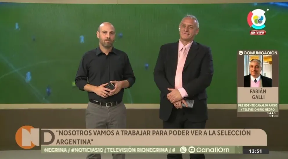 Las declaraciones las realizó en el informativo del mediodía de Canal 10. Foto archivo