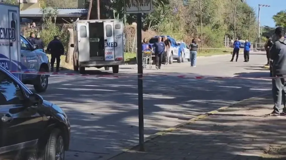 El trágico hecho ocurrió en Cosquín, Córdoba. 