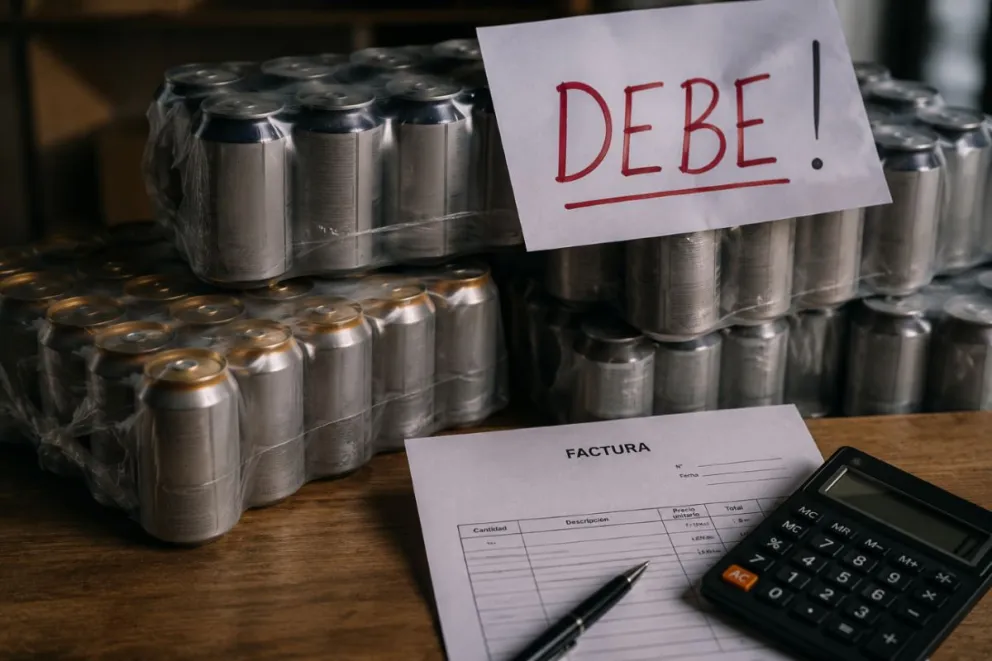 La empresa reclamó judicialmente el pago de 40 packs de cerveza que, según la sentencia, fueron entregados pero nunca abonados. Foto: ilustrativa