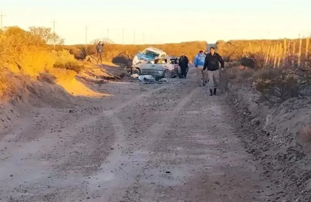 El siniestro vial ocurrió esta mañana camino a Las Perlas. Foto gentileza