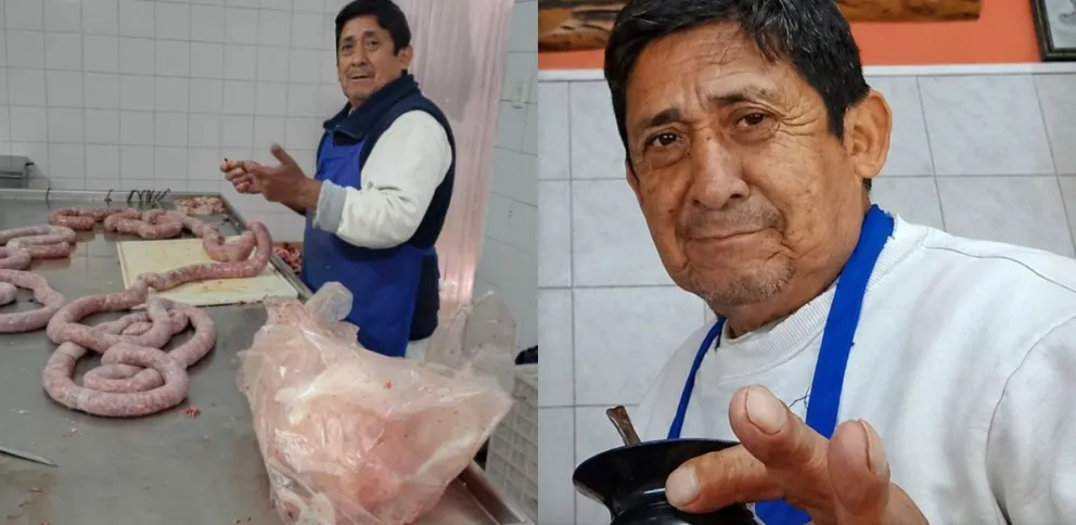 Miguel era un reconocido y querido carnicero de Roca. 