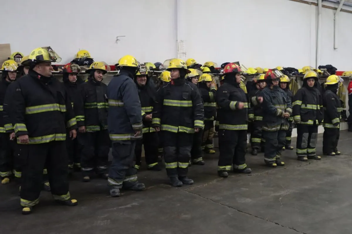 Roca tiene el cuartel con mayor cantidad de bomberos. Foto: Tania Domenicucci