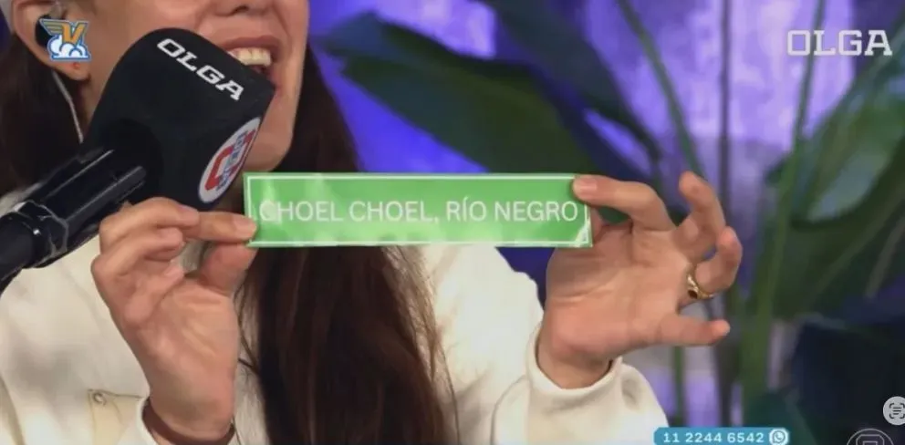 Choele Choel fue elegida para participar de una iniciativa en el programa "Soñé que volaba". Foto gentileza