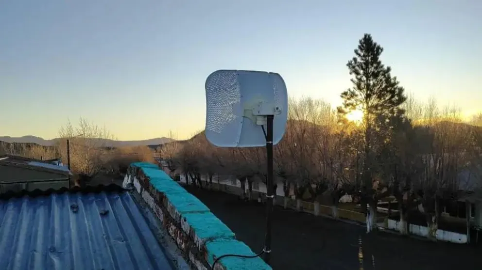 LAs nuevas antenas brindarán conectividad a 38 familias. (Foto: gentileza)