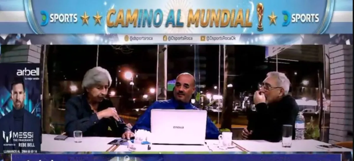 El programa combina streaming y radio, con entrevistas, an&aacute;lisis y recuerdos mundialistas junto a invitados de distintos &aacute;mbitos de la ciudad. Foto: gentileza.