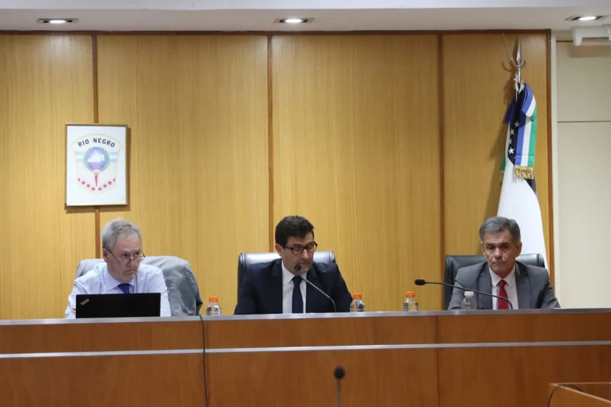 Gast&oacute;n Mart&iacute;n, Emilio Stadler y Oscar Gatti tendr&aacute;n a cargo el juicio que se extender&aacute; durante varias jornadas. Foto: Tania Domenicucci