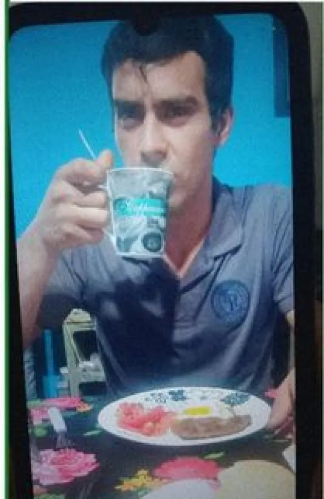 La Policía difundió la búsqueda de Axel Ezequiel Aguilar y pidió colaboración de vecinos para aportar cualquier dato que permita localizarlo. Foto gentileza Policía de Rio Negro