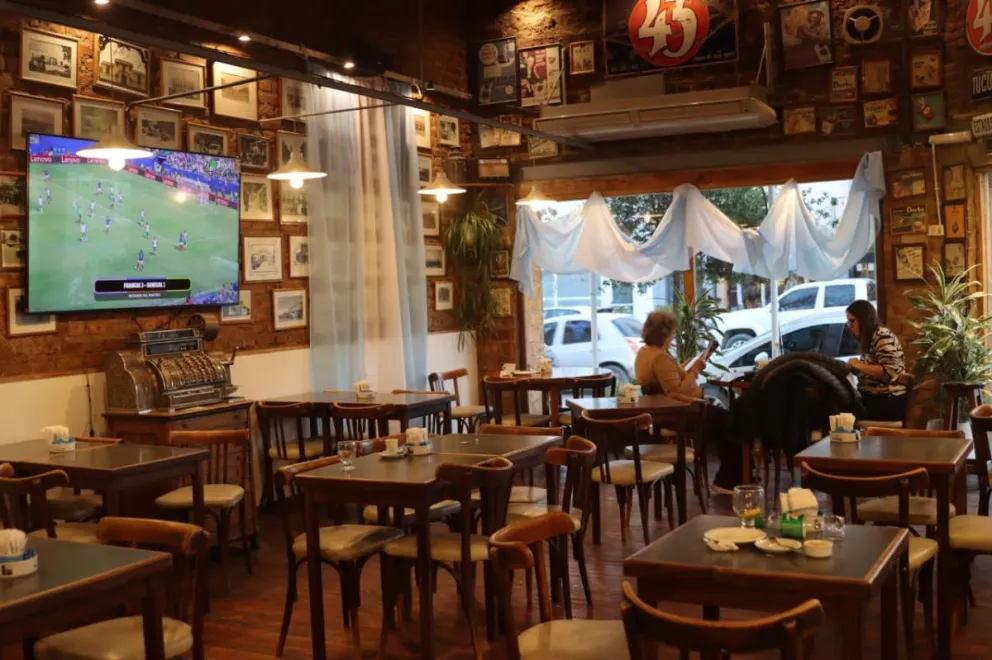 Muchos locales gastronómicos ya están preparados para la previa. Fotos Tania Domenicucci