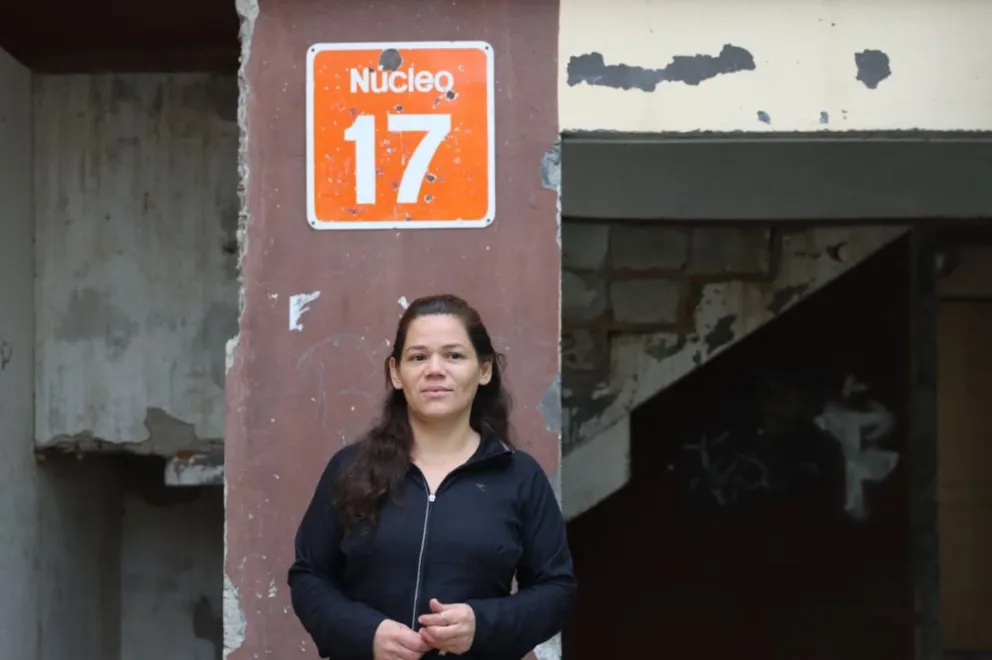 Vecinos del núcleo 17 impulsan una rifa para recuperar parte del dinero que invirtieron en las obras que permitieron comenzar a recuperar el servicio de gas. Foto Tania Domenicucci-ANR