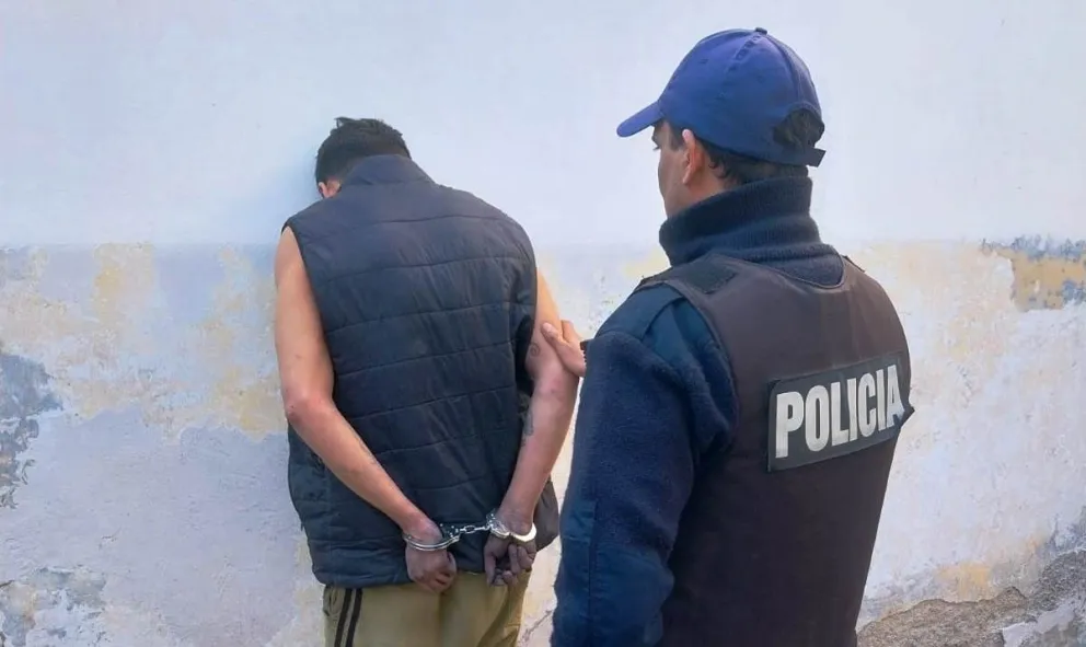 En el hecho intervino personal de la Comisaría 22 de Cervantes. Foto gentileza Policía de Río Negro