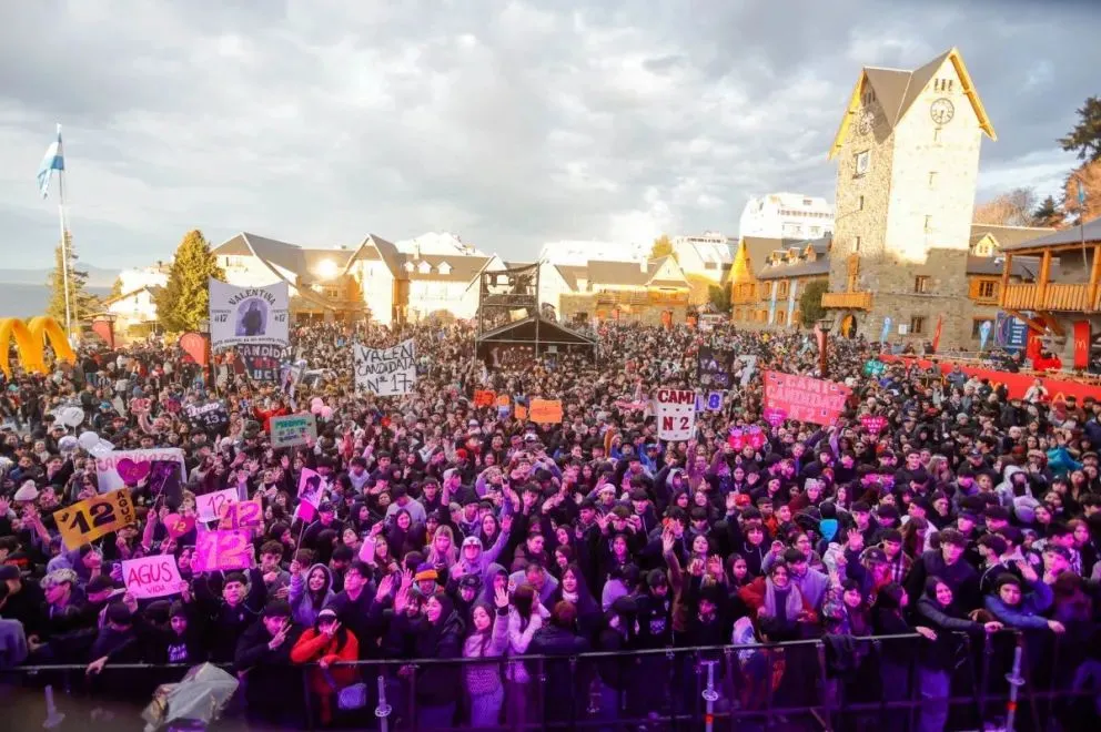 La próxima semana podrían anunciar la grilla completa de la fiesta más icónica de Bariloche. Foto: Facundo Pardo (archivo)