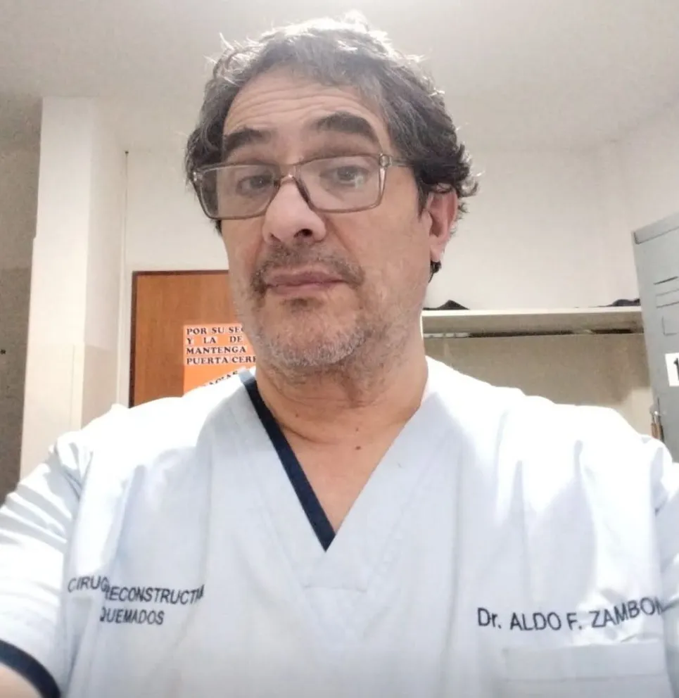 Aldo Zamboni fue una figura reconocida de la medicina regional y estuvo vinculado durante años al programa "Caritas Felices". Foto: gentileza.