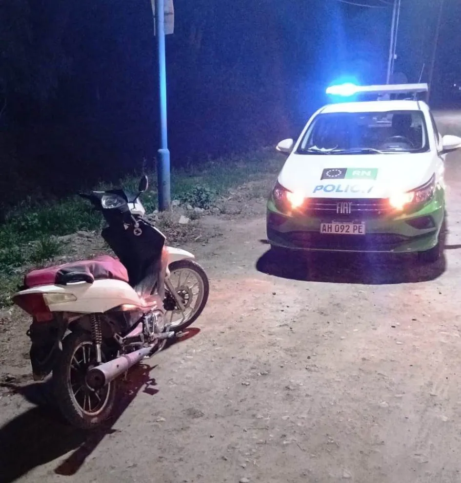 La fiscalía dispuso el secuestro preventivo de la motocicleta. Foto gentileza