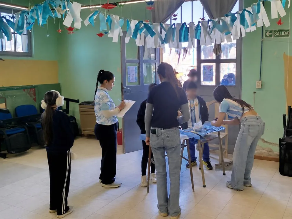 La participación de los más chicos del barrio superó las expectativas de las organizadoras. (Foto: gentileza)