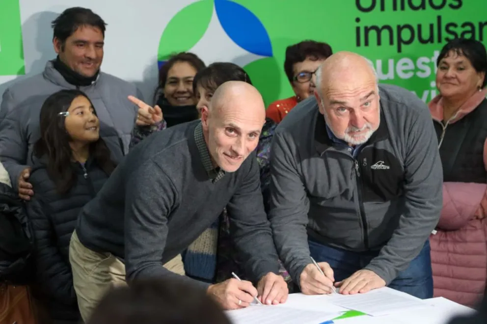 La obra de cloacas comenzará el próximo mes en Roca. Fotos Tania Domenicucci