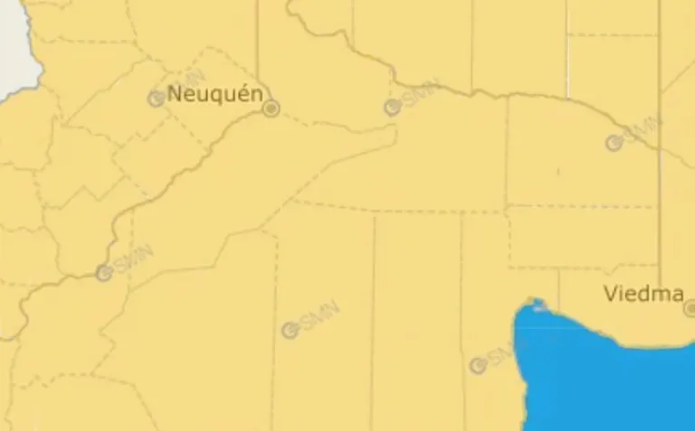 Alerta amarilla para toda la provincia