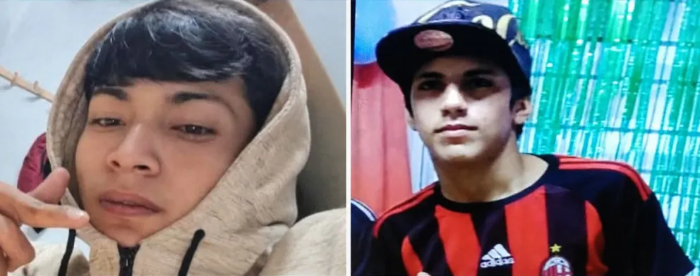 Thiago Michael Inostroza y Leonardo Joaquín Domínguez son buscados en Roca desde este viernes. Foto: Ministerio Público Fiscal.