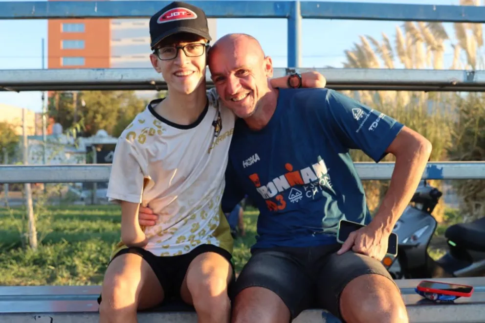 Bautista Palacios compartirá su experiencia personal y deportiva durante la charla “Mano a mano con el Mankito”, este martes en Fundas. Foto Tania Domenicucci-ANR
