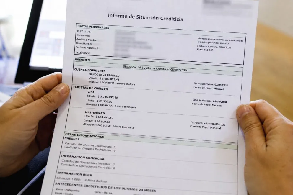 La acción de hábeas data permitió que la Justicia ordenara eliminar los registros de una deuda millonaria que un hombre aseguró nunca haber contraído. Foto: ilustrativa.