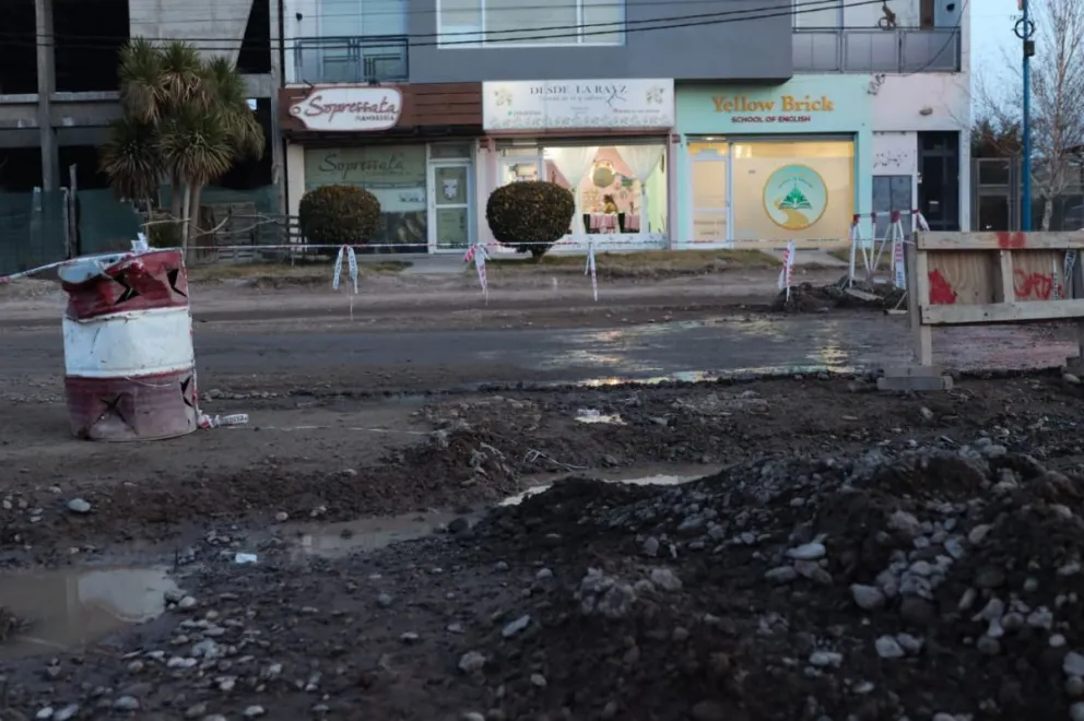 "La obra es para mejor, pero el mientras tanto nos está matando" señalaron comerciantes sobre las cuestionadas obras de calle Güemes. Foto Tania Domenicucci-ANR