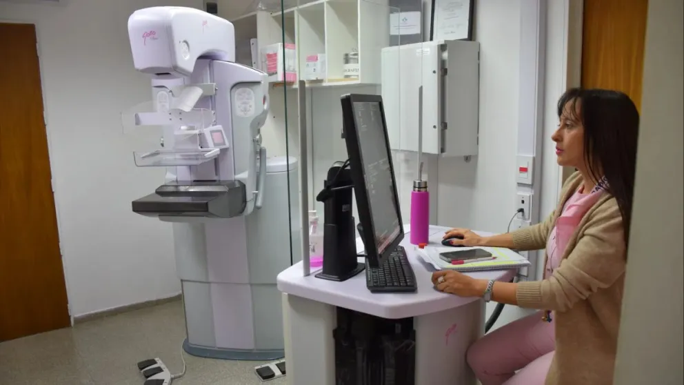El cáncer de mama se ubica en el tercer lugar como causa de muerte en la población femenina. Foto gentileza Gobierno de Río Negro