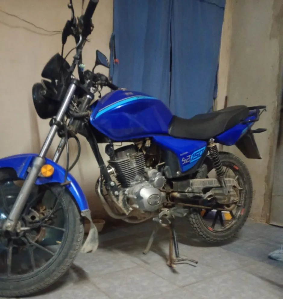 La Motomel S2 150 fue robada en Alta Barda y todavía no pudo ser recuperada. Foto: gentileza.