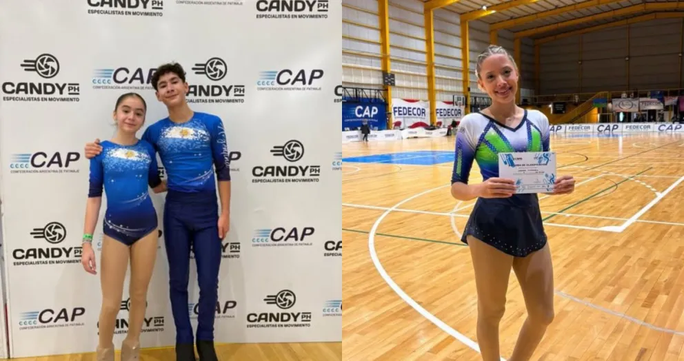 Catalina Prieto, Santiago Astorga y Nahiara Chavarria son quienes competiran en representación de Argentina. 