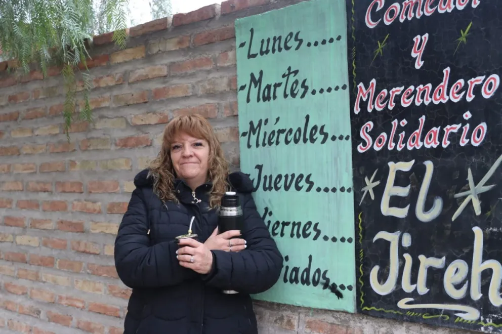 "Los abuelos me decían que no cerrara porque era el único lugar donde podían buscar un plato de comida", recordó Susana Gutiérrez, fundadora del comedor Jireh. Foto Tania Domenicucci-ANR