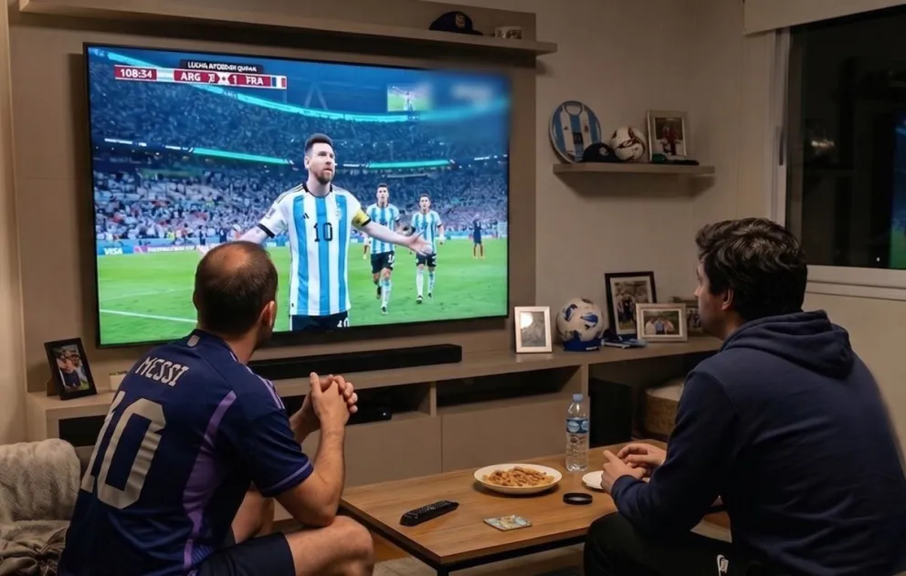 Con una antena enchufada a un televisor, se podrá acceder directamente a la transmisión del partido Argentina - España por Canal 10. (Foto: web)