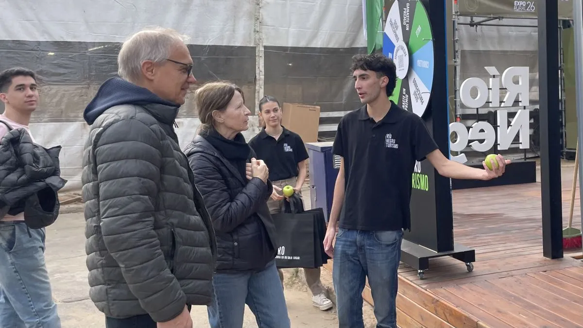 El stand de R&iacute;o Negro re&uacute;ne producci&oacute;n, turismo y propuestas de distintas regiones de la provincia. Foto: Gobierno de R&iacute;o Negro