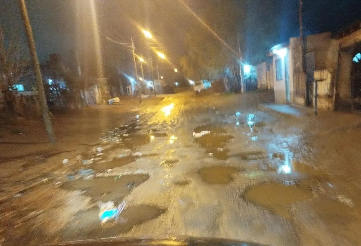  Son varios pozos los que se presentan. Foto: gentileza