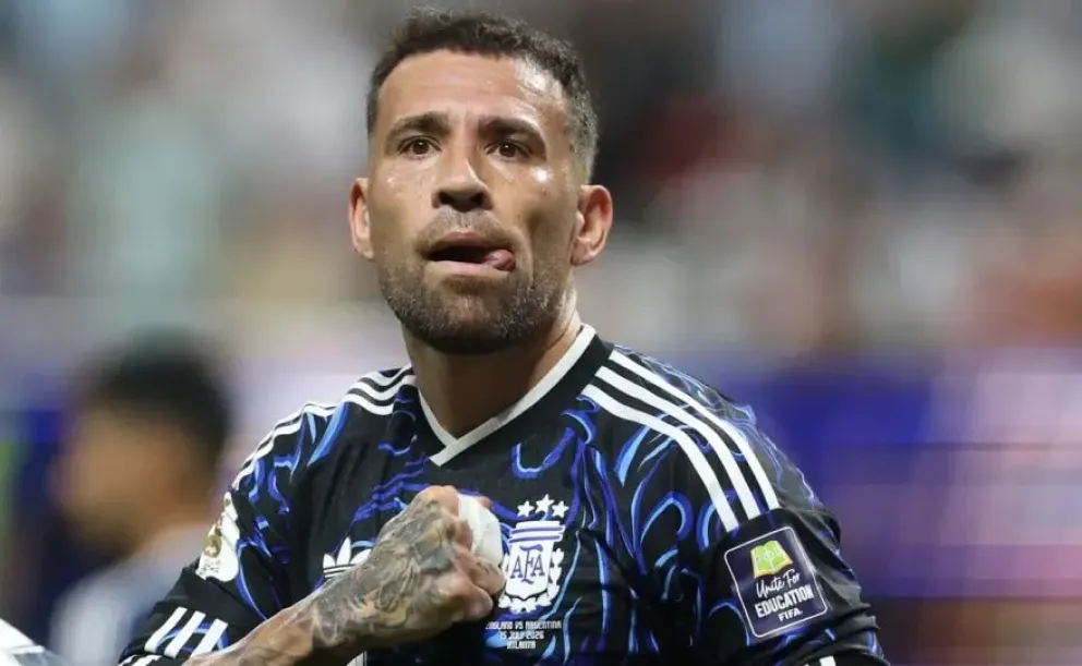 Nicolás Otamendi se retiró de la Selección argentina.