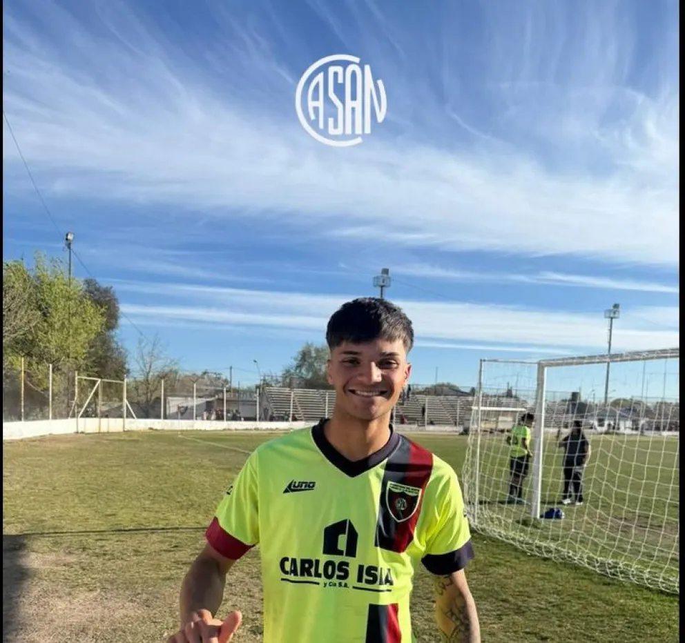 Santiago Corazza tenía 20 años, era oriundo de Cervantes y había desarrollado parte de su formación futbolística en Roca, en clubes como  Argentinos del Norte y Deportivo Roca. Foto cortesía