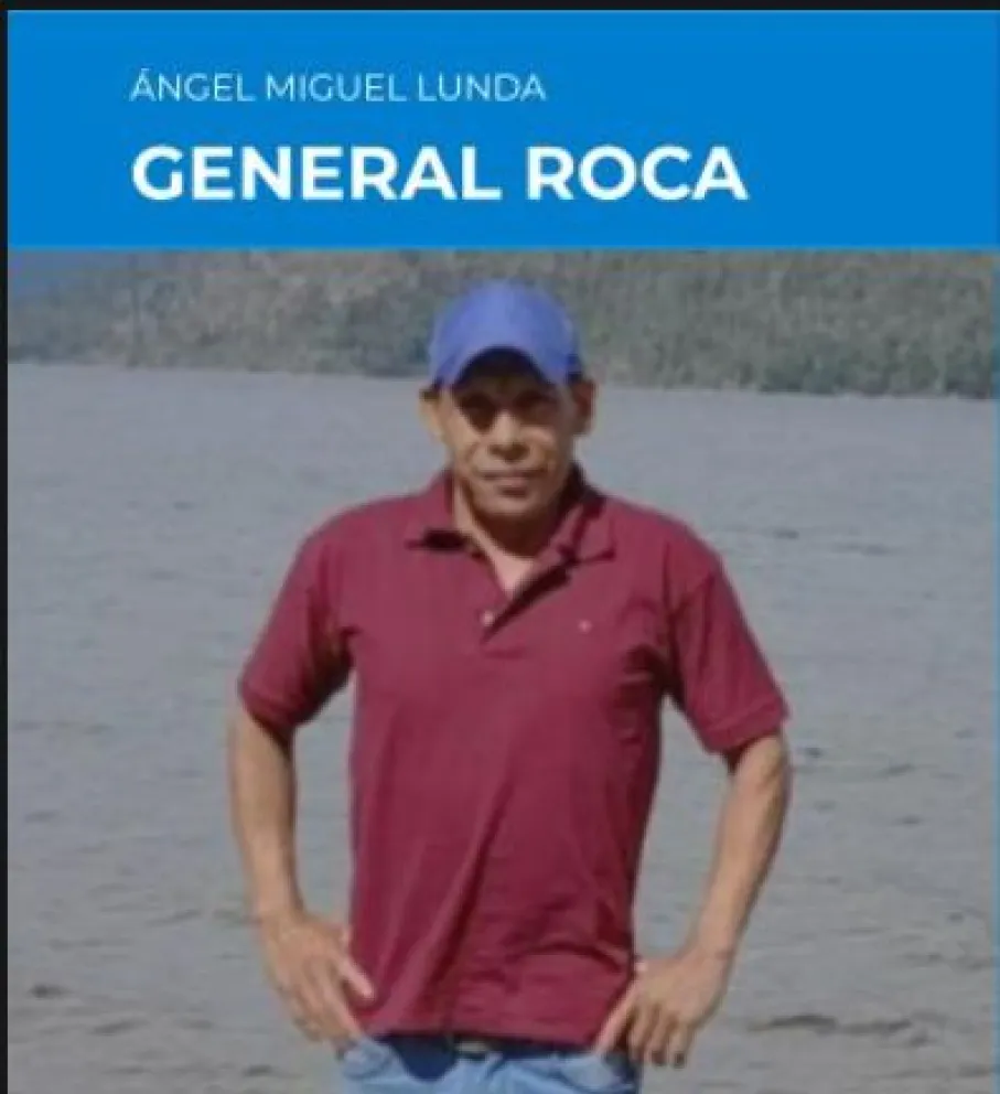 Desde la policia de la ciudad solicitaron colaboración para dar con el paradero de Ángel Miguel Lunda, de 45 años. Foto Policía de Rio Negro