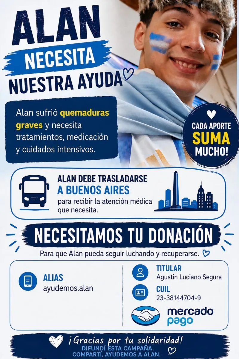 En la imagen est&aacute; el nuevo alias para ayudar a la familia con los gastos ante un eventual traslado. Foto: gentileza